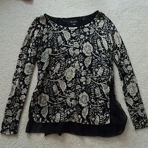 Lucky Brand Floral Tee